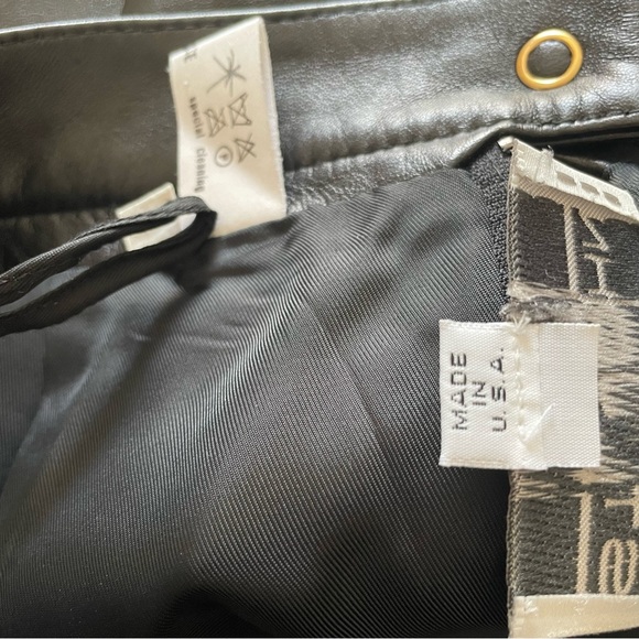 St John black leather pencil skirt - Picture 5 of 15